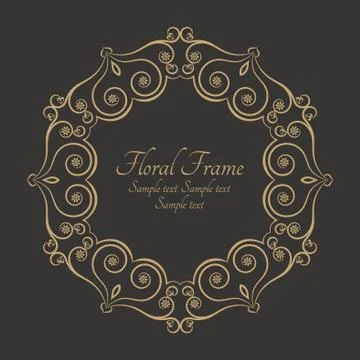 Circular arabic pattern Illustration