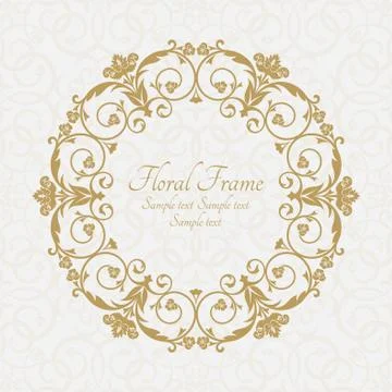 Circular arabic pattern Illustration