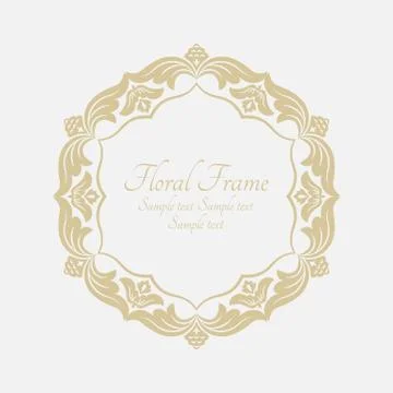 Circular arabic pattern Illustration