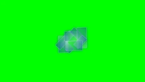 A circular arrangement of multiple smartphone outlines on a vibrant green s.. Stock Footage 341823697