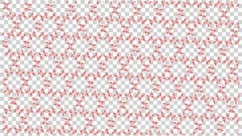 Circular Arrow Geometric Seamless Pattern Stock Illustration