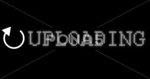 Circular arrow head rotating animation asset in alpha channel. Arrow ...