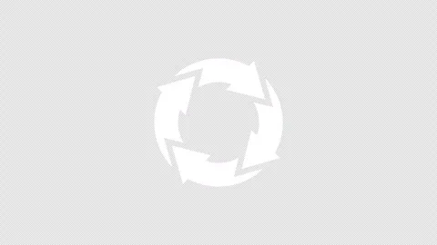 Circular arrow loop animation video Stock Footage 330428273