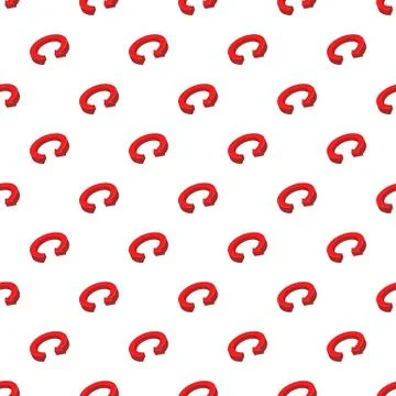 Circular arrow pattern, cartoon style Stock Illustration