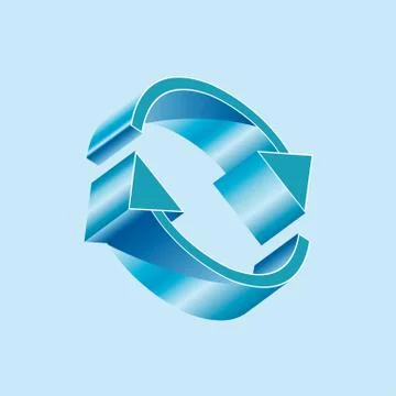 Circular arrows Stock Illustration