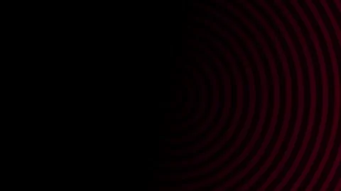 Circular background with black and red gradient design 4K video animation Video stock 297471626