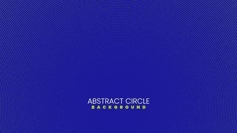 Circular Background Design Made of Dots Stock Illustration