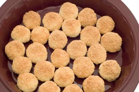 Circular biscuit Stock Photos