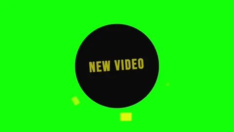 Circular black badges Stock Footage 340525595
