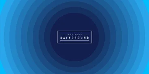 Circular Blue Abstract Background Design Illustrazione stock