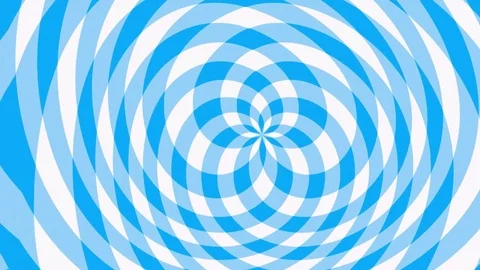 Circular blue Gingham pattern waving Video stock 71166209