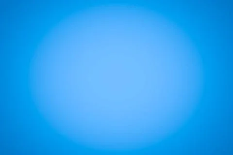 Circular blue gradient is spreading across flat design, showing light center Stock Illustration
