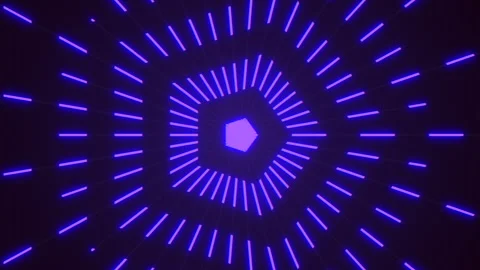 Circular blue line pattern versatile design element or website background Stock Footage 292965118