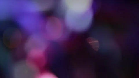 Circular bokeh video with low motion Stock-Footage 309607066
