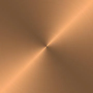 Circular brushed copper Stock Illustration