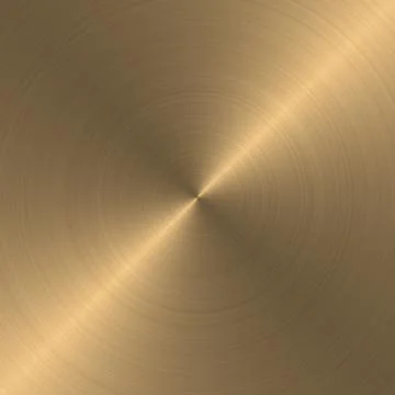 Circular Brushed Gold Stock Illustration