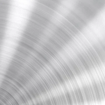 Circular brushed metal texture - background Illustrazione stock