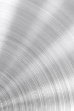Circular brushed metal texture - background Illustrazione stock