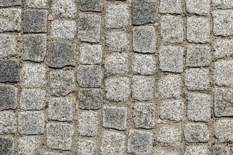 Circular cobblestone geometric pattern Stock Photos