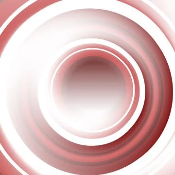 Circular color gradient. Shades of red and white. Unusual minimalistic backgr Stock Illustration