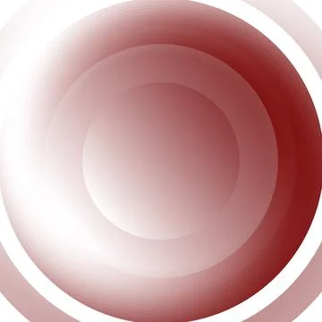 Circular color gradient. Shades of red and white. Unusual minimalistic backgr Stock Illustration
