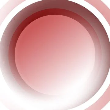 Circular color gradient. Shades of red and white. Unusual minimalistic backgr Stock Illustration