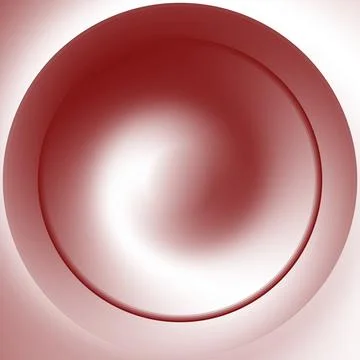 Circular color gradient. Shades of red and white. Unusual minimalistic backgr Stock Illustration