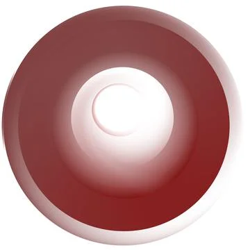 Circular color gradient. Shades of red and white. Unusual minimalistic backgr Stock Illustration