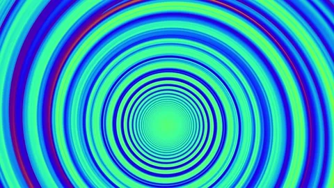 Circular color transition animation background Stock Footage 204038163