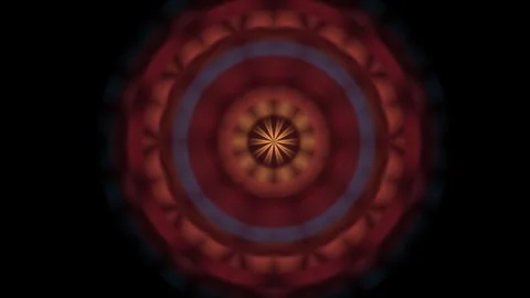 Circular Colorful Radial Pattern in Dark Studio 스톡 동영상 330119833