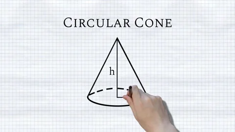 Circular Cone Handwriter Notebook Version Stock Footage 236499241