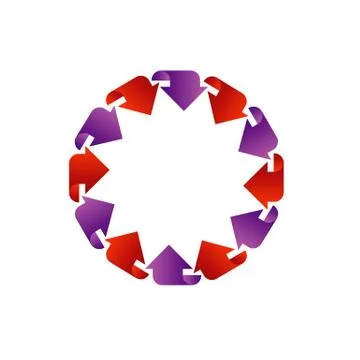 Circular design element Stock Illustration