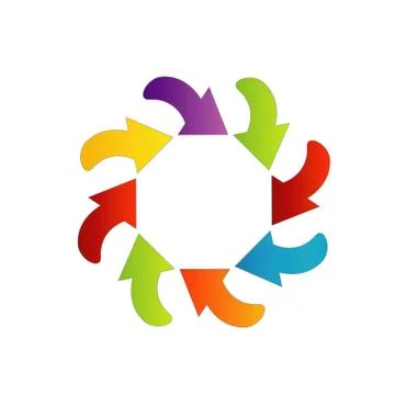 Circular Design Element Stock Illustration