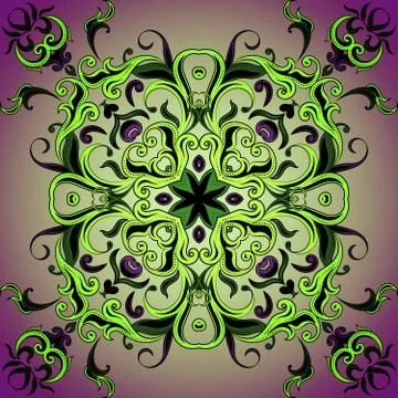 Circular design element Stock Illustration