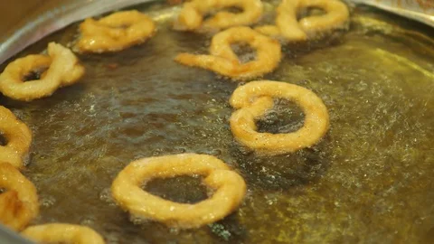 Circular Dessert Stock Footage 113941597