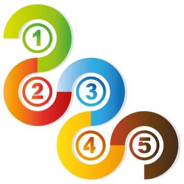 Circular diagram Stock Illustration