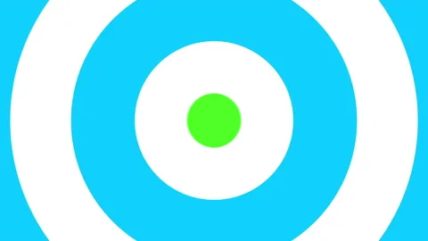 Circular dial transition animation light blue On Green Screen Stock Footage 231278543