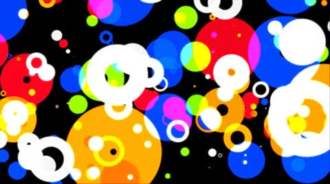 Circular Disco Video stock 23458448