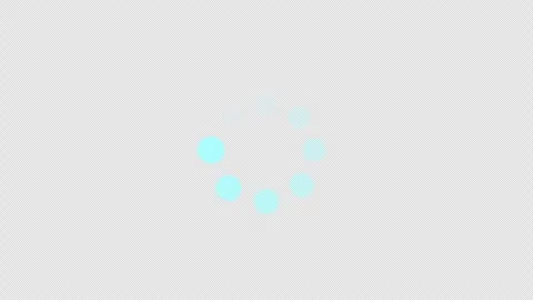 Circular dot loading animation video Stock Footage 330433041