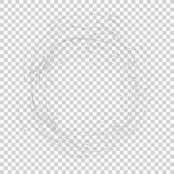 Circular dot pattern with trail Stock Illustration