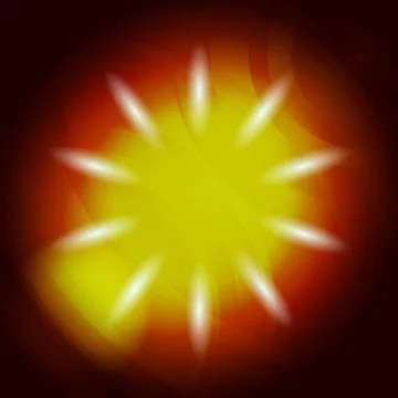 Circular Dotted light dark Background with ray vector Stock Illustration