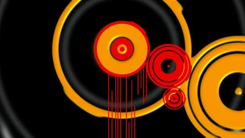 Circular drip motion Stock Footage 99438308