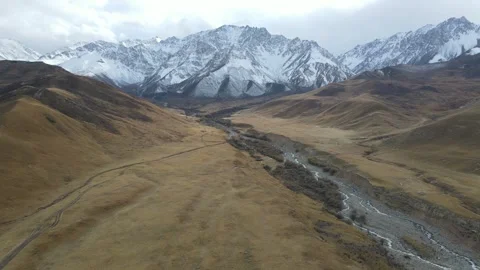 Circular Drone View Over Karst Peaks and Farmland in Guangxi China Video stock 330285923