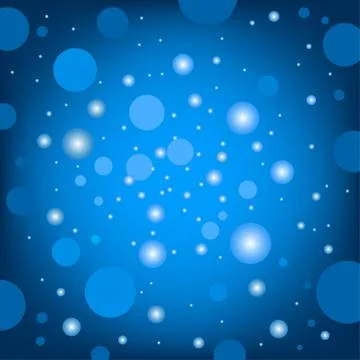 Circular effects blue background Stock Illustration