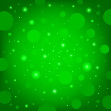 Circular effects green background Stock Illustration