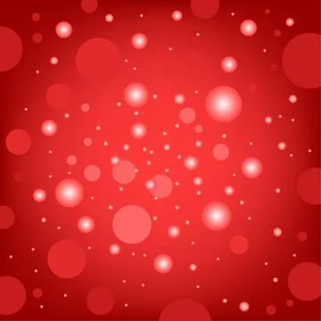 Circular effects red background Stock Illustration