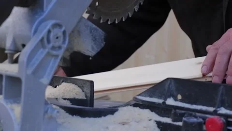 Circular electric saw Stock Footage 161834226