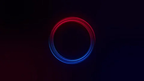 Circular energy effect Stock Footage 297771380