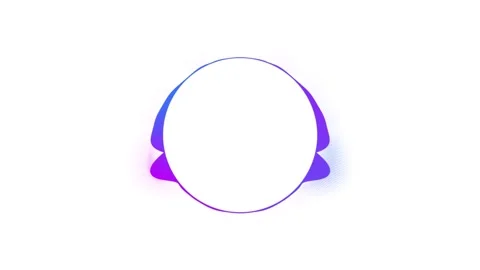 Circular equalizer animation Stock Footage 159667095
