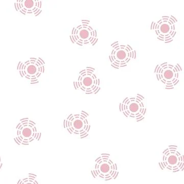 Circular equalizer glyph vector seamless pattern sign 스톡 일러스트